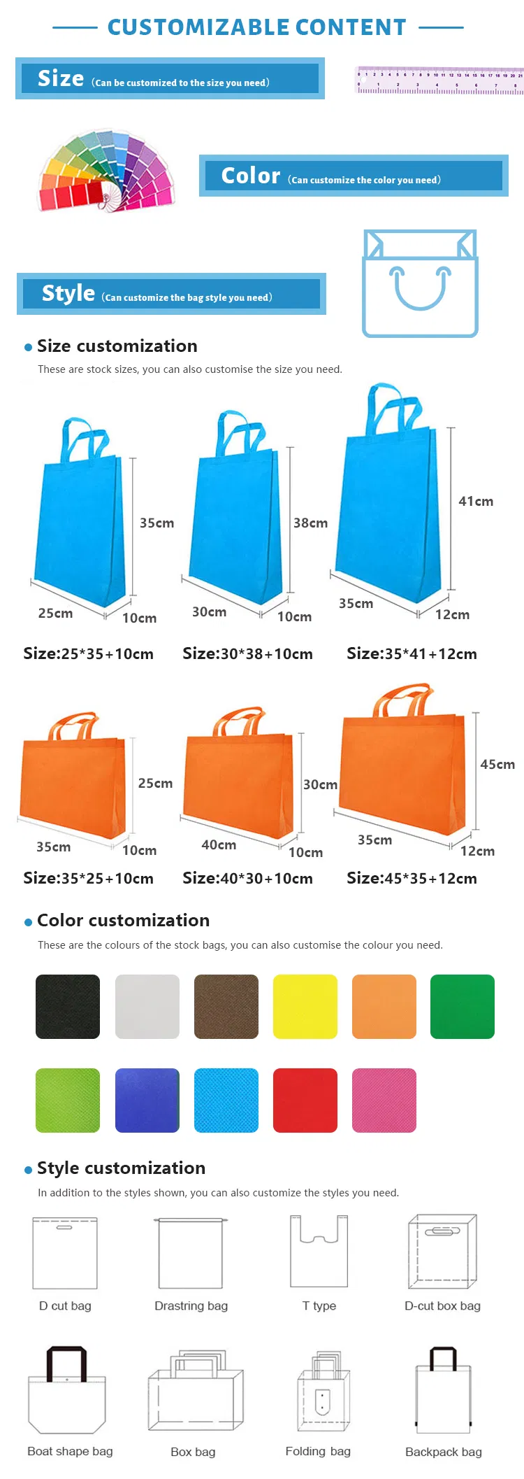Non Woven Bag Details