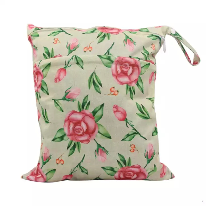 Custom Reusable Waterproof Mommy Baby Diapers Nappies Wet Travel Bag Backpack Organizer