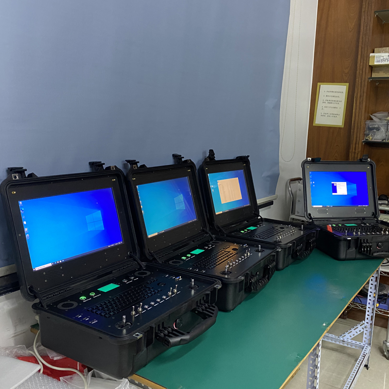 Software-Defined Radio Ground Control Station Transmitter Definition Radio Systems for Heavy-Duty Drone