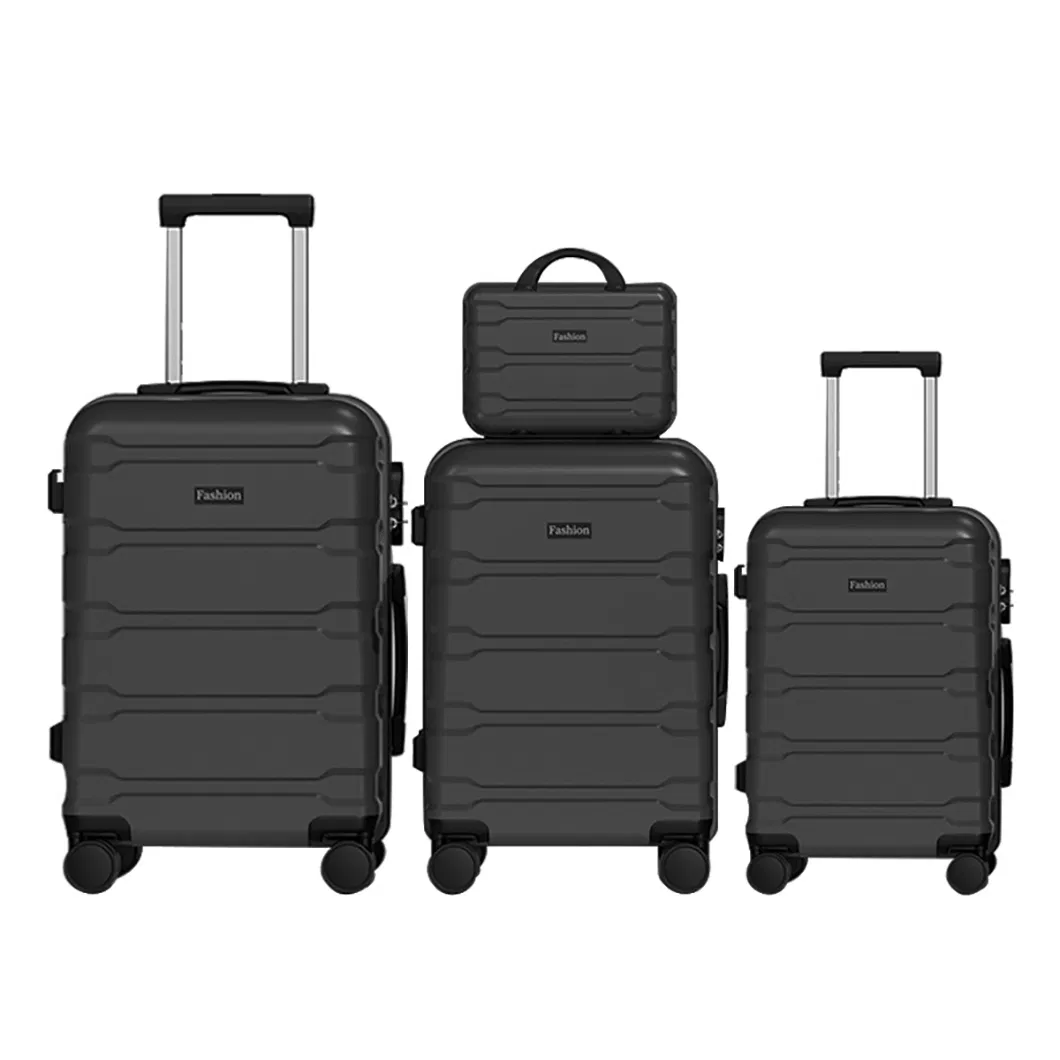 4 Set Rolling Replica Wheeled Fashion Business Smart Luxury Hard Travel Trolley Luggage
