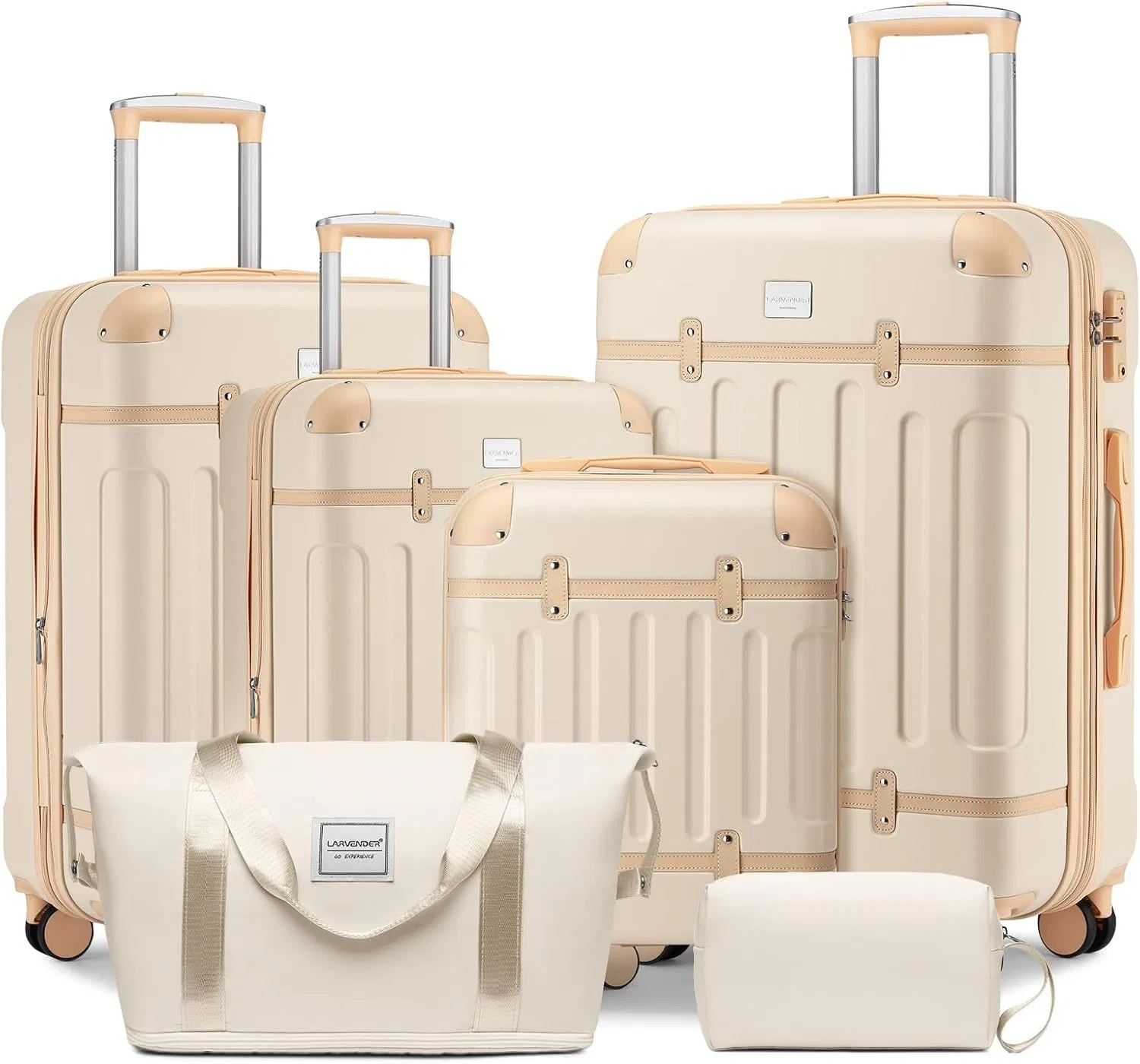 360 Spinner Wheels Combination Lock Water-Resistant Resilient Suitcase Wheeled Fashion Business ABS Hard Shell Trolley Travel Luggage