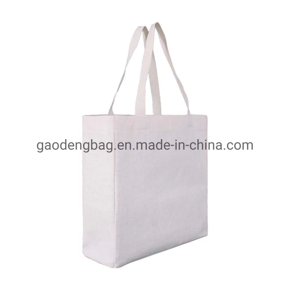 Cotton Recycled Eco-Friendly Bags Canvas Tote Bag with Handles