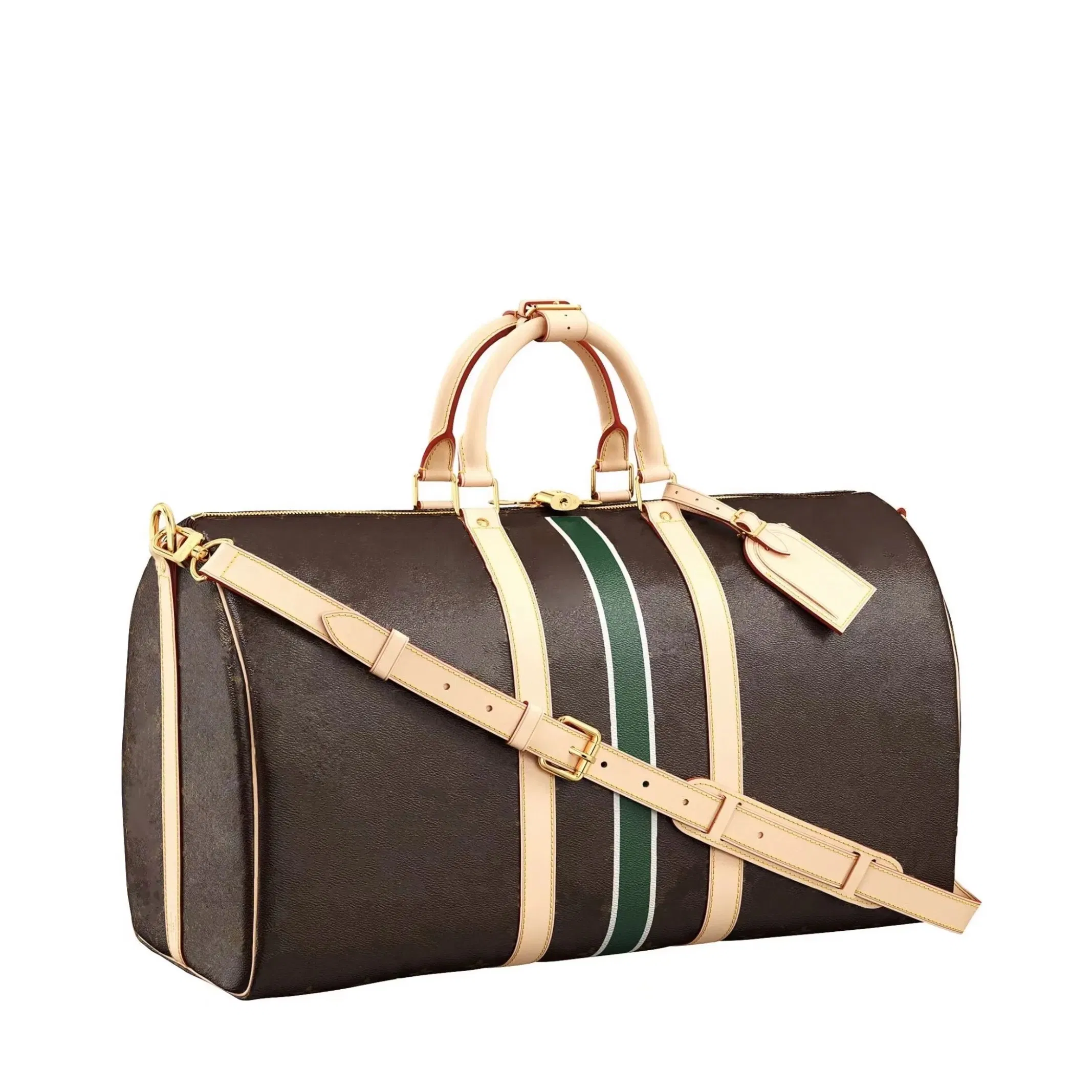 Leather Black Overnight Designer Travel Bag Ladies Luxury Mirror Bag