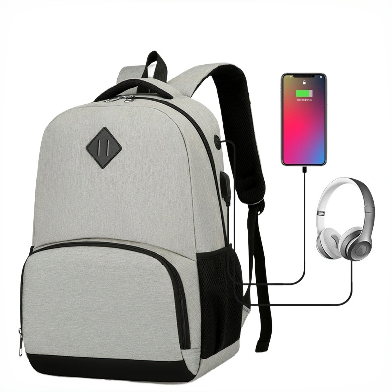 Business Smart Backpack Waterproof Fit 15.6 Inch Laptop Backpack with USB Charging Port, Travel Durable Backpack Black