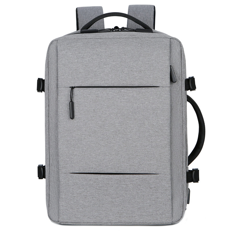 Men Large Capacity Expandable Backpack USB Charging Male Laptop Bagpack Waterproof Business Travel Back Pack Luggage Bag Mochila