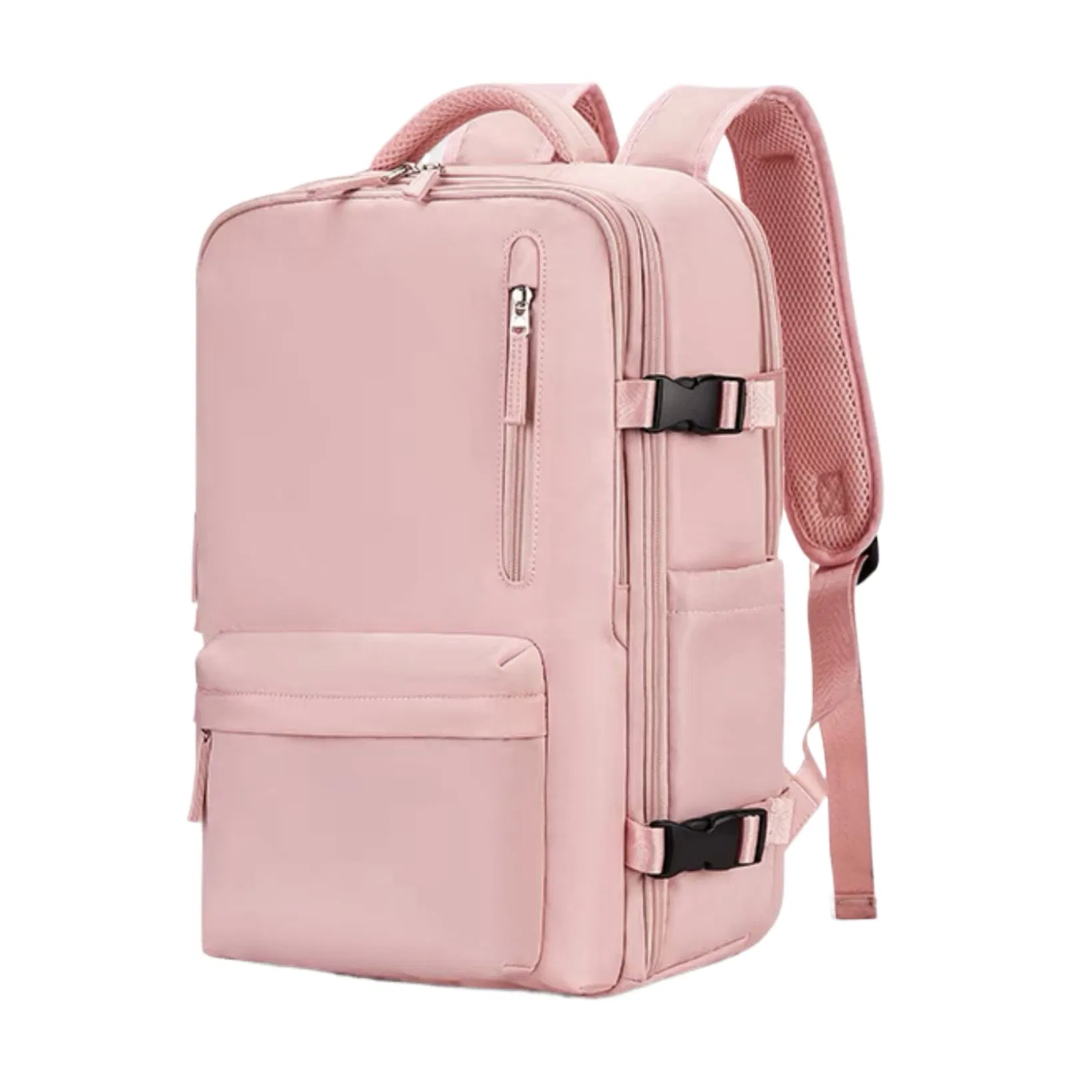 Customizable Large Waterproof Outdoor Travel Laptop Backpack with Shoe Compartment USB Charging