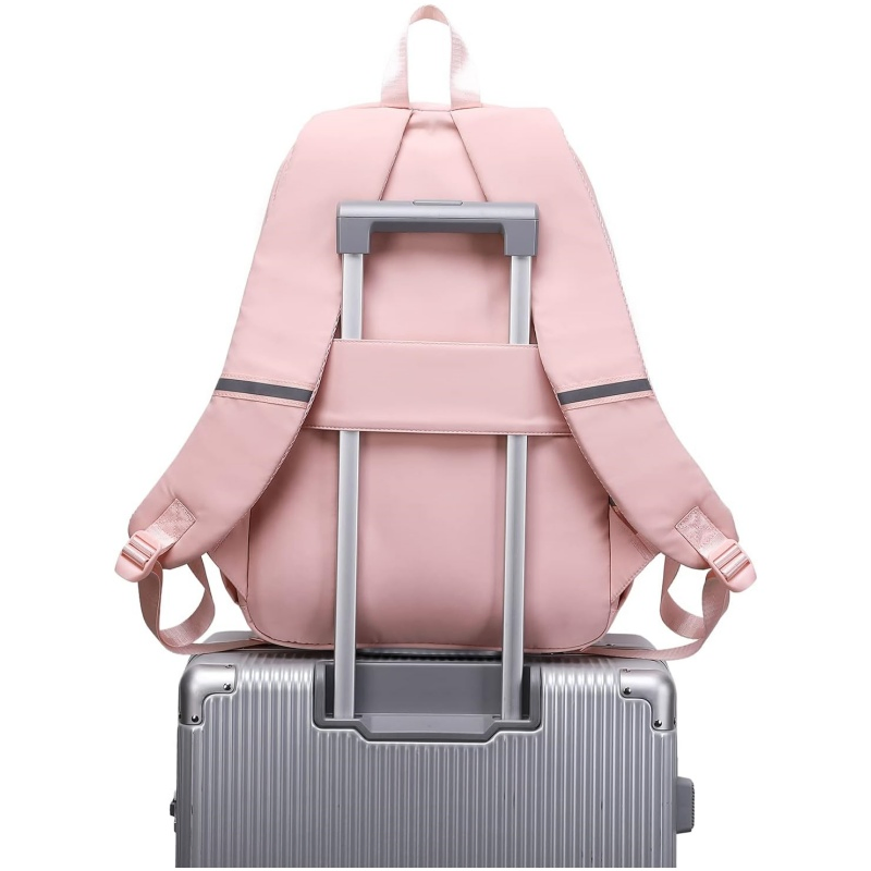 Lightweight Travel Teenager Student Kids Bookbag School Bag with Lunch Bag and Pencil Bag Daypack Girls Boys