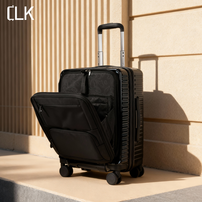 Airline Approved Cabin Bag Glossy Oxford Exterior Quick Access Front Pockets Compact Design Carry on