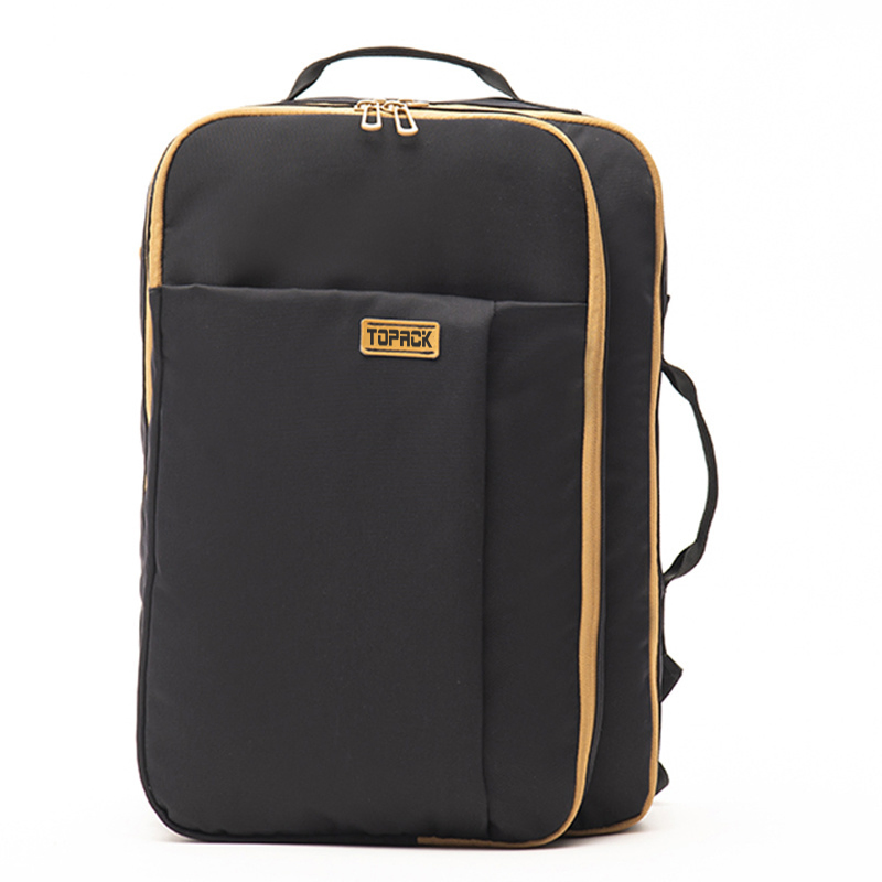 China Supplier Black Business Backpack Large Capacity Travel Bag Simple Laptop Backpack Durable Backpack Versatile Commuter Bag Briefcase Computer Bag Series