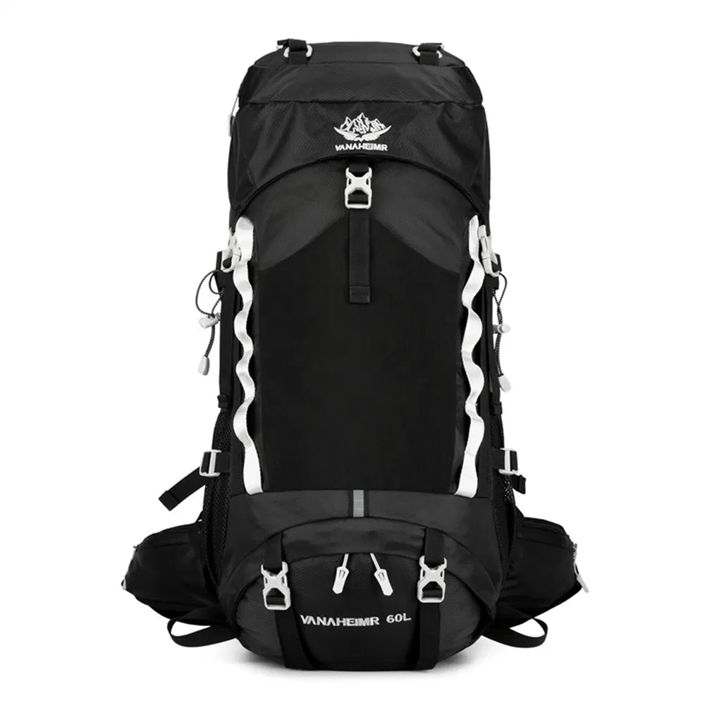 Custom Logo Waterproof 60L Hiking Backpack Outdoor Large Capacity Unisex Climbing Backpack
