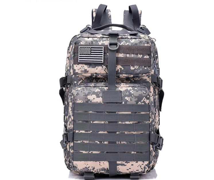 Large Capacity Tactical Camouflage Hiking Climbing Camping Outdoor Backpack