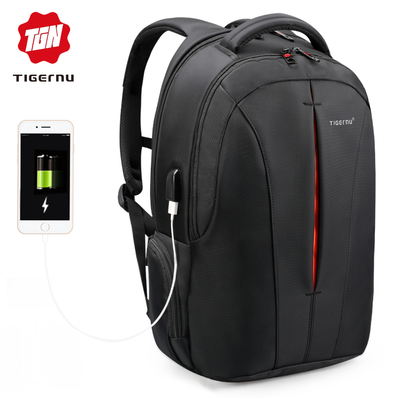 2024 Custom Business Waterproof Laptop Bags School Travel USB Charging Men Smart Backpack