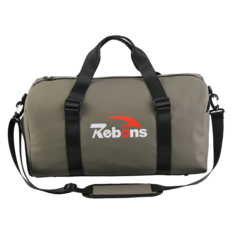 2025 Wholesale Custom Logo Travel Set Tote Golf Luggage Bag Designer Wateproof Luxury Leather Sports Fitness Gym Duffel Bag with Shoe Compartment for Men