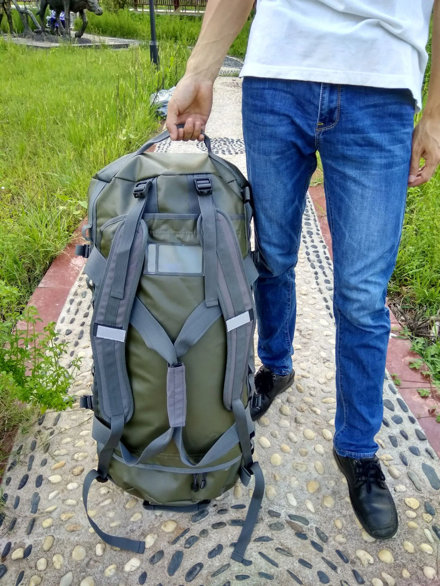 Tarpaulin Bag Waterproof Outdoor Sport Overnight Luxury Travel Duffel Tarpaulin Bags Backpack