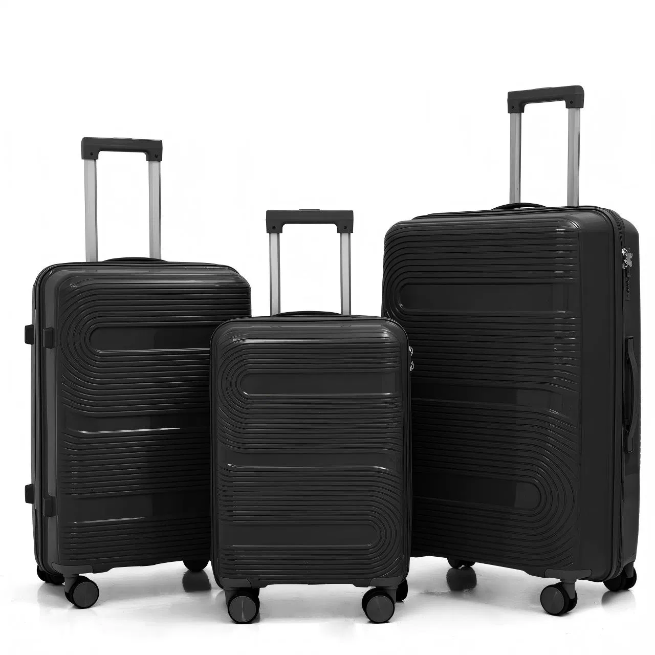 Waterproof Family Luggage Set - Durable 5-Piece Travel Solution