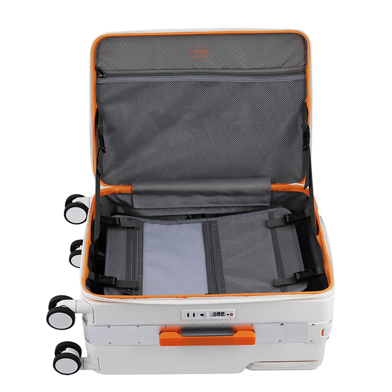 Airline Approved Cabin Bag Quiet Glide Wheels Aluminum Frame Wide Stable Handle Carry on