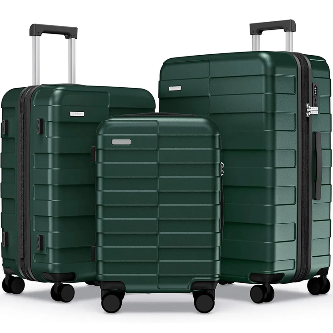 Aluminum Alloy Rod Custom High Quality Smart Wheel Luxury Replica Hard Shell Luggage Suitcase Set Travel Trolley Luggage