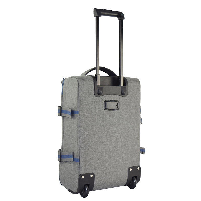 Customized Wheeled Cabin Size Duffel Carry on Luggage Travel Trolley Bag