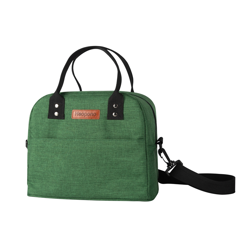 Heopono Shoulder Belt Lightweight Simple Elegant Else Clear Travel Outdoor Work Picnic Freezable Cooler Bag Lunch Tote Bag