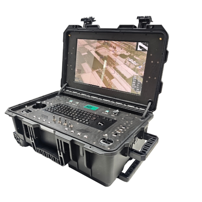 Fixed Wing Drone Single Screen Ground Control Station Remote Command and Control Gcs System Uav Flight Controller