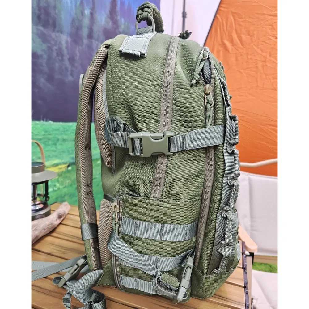 Large Main Compartment Hhb-240009 Outdoor Waterproof Medical Tactical Backpack for Wilderness Survival