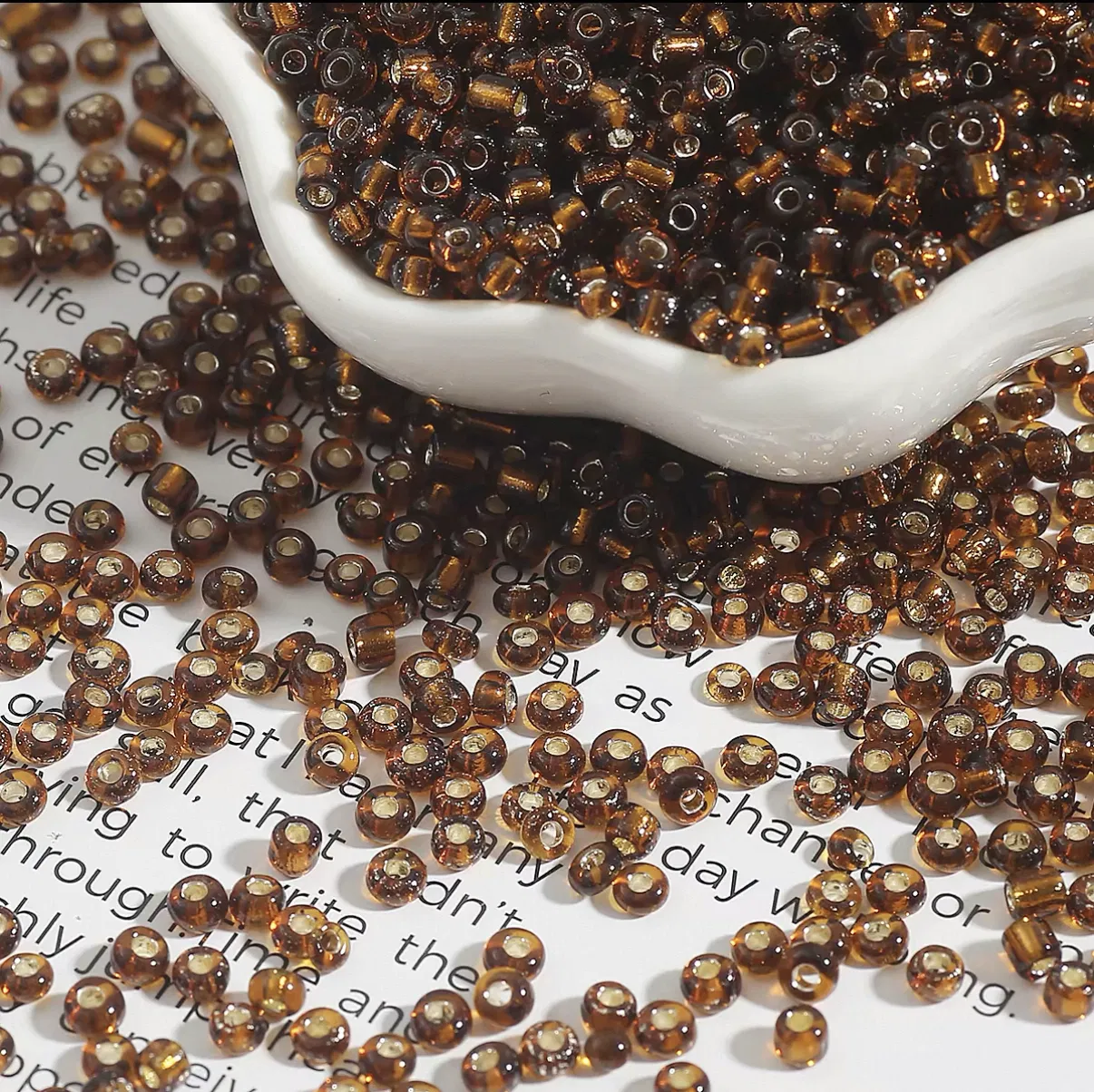 High Quality Crystal Glass Beads for Embroidery and DIY Projects