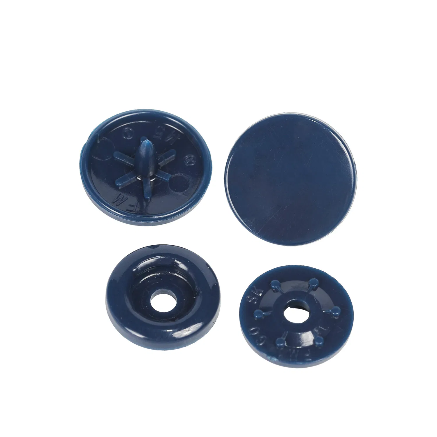Black T3/T5/T8 Plastic Snap Buttons Kit for Versatile Usage