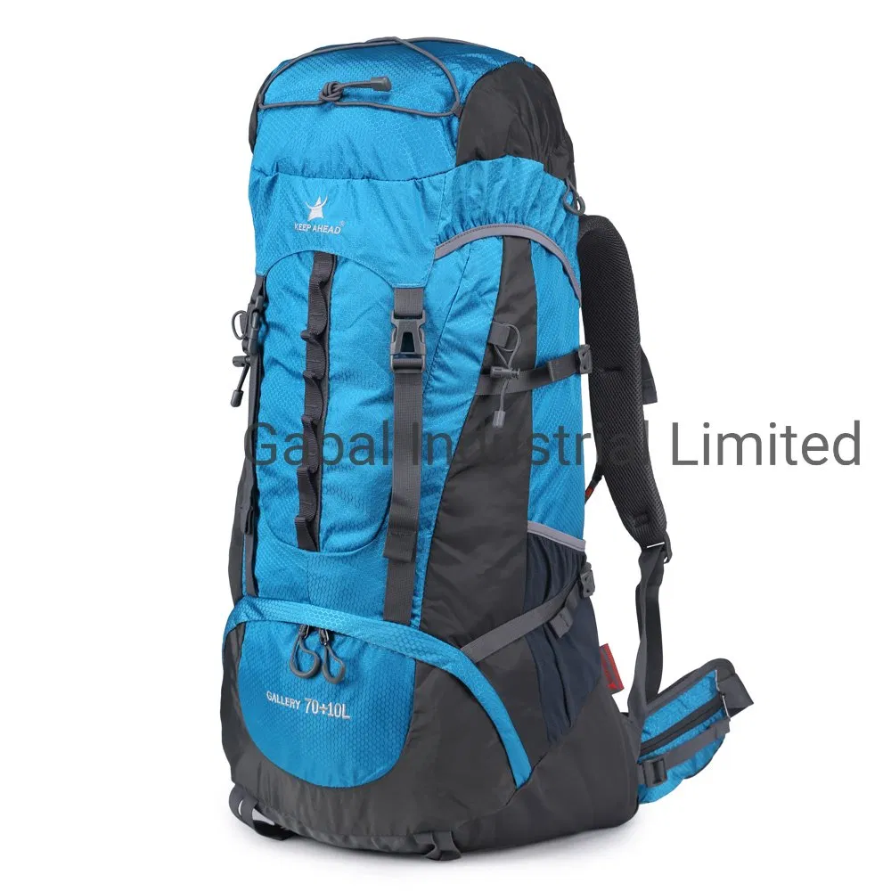 50L Durable Outdoor Nylon Daypack Sports Backpack for Hiking Trekking Tourism