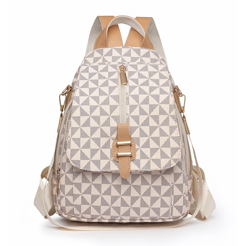 Factory Price Wholesale Leather Vintage Bag Mcm-Copy Designer Women's Luxury Backpack 1: 1 Replica Mk Lady Online Store Handbag Casual Travel Backpack