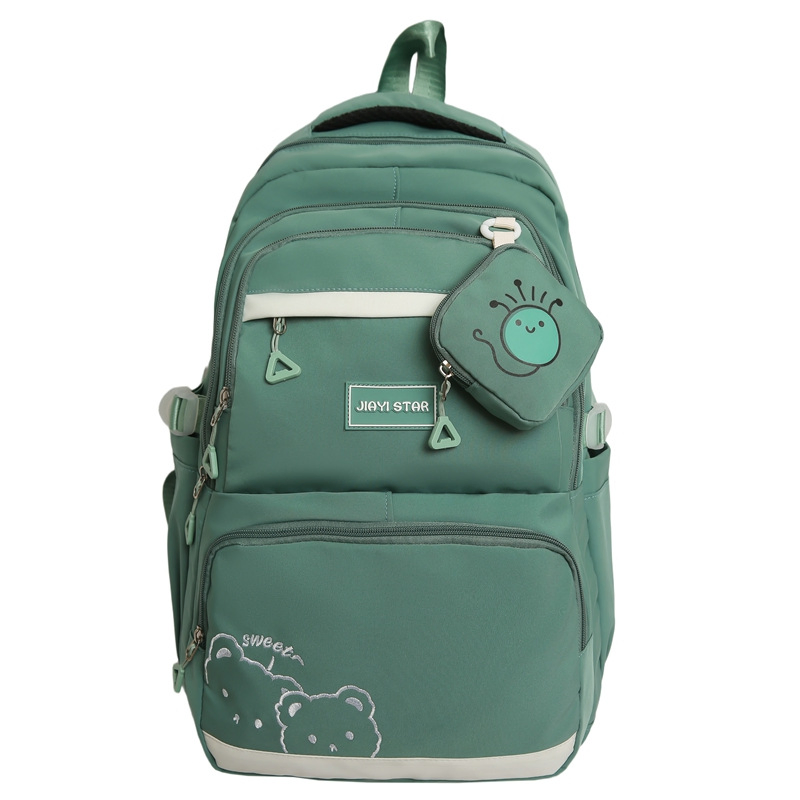 Large Capacity Backpack New Collection Junior High School Retro Series School Bag