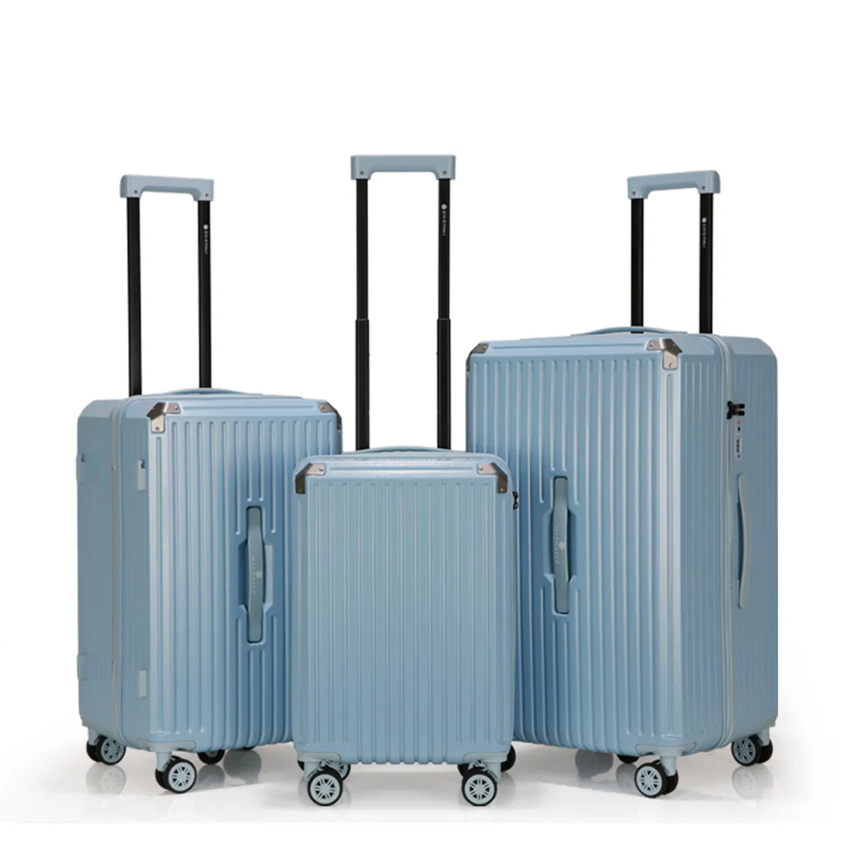 Personalized Durable Vintage Luggage Sets 4 PCS Custom Logo Welcome Business Travel Hardshell Trolley Case Luggage Set
