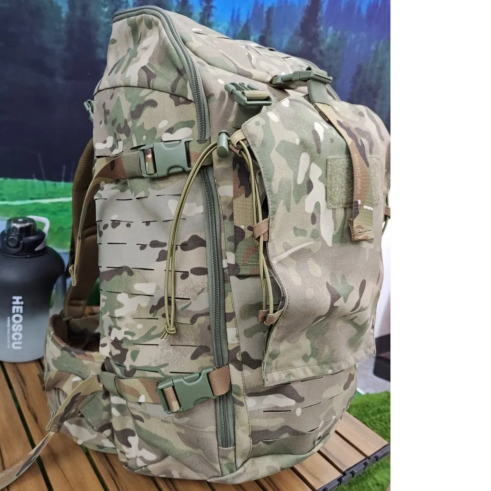 Emergency Whistle Hhb-240010 Water-Resistant Hiking Camouflage Tactical Backpack for Volunteering