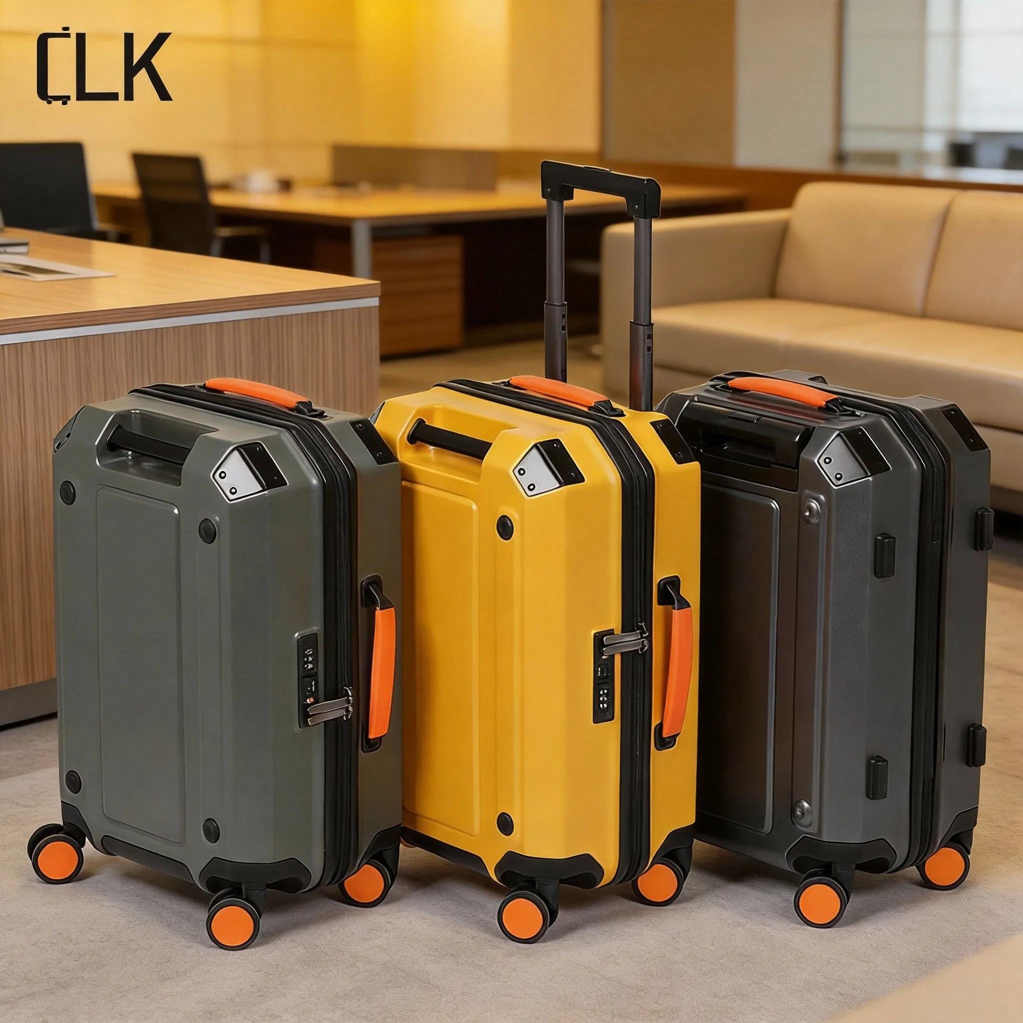 High Quality Aluminium Travel Luggage Tough Guy Carry on Suitcase