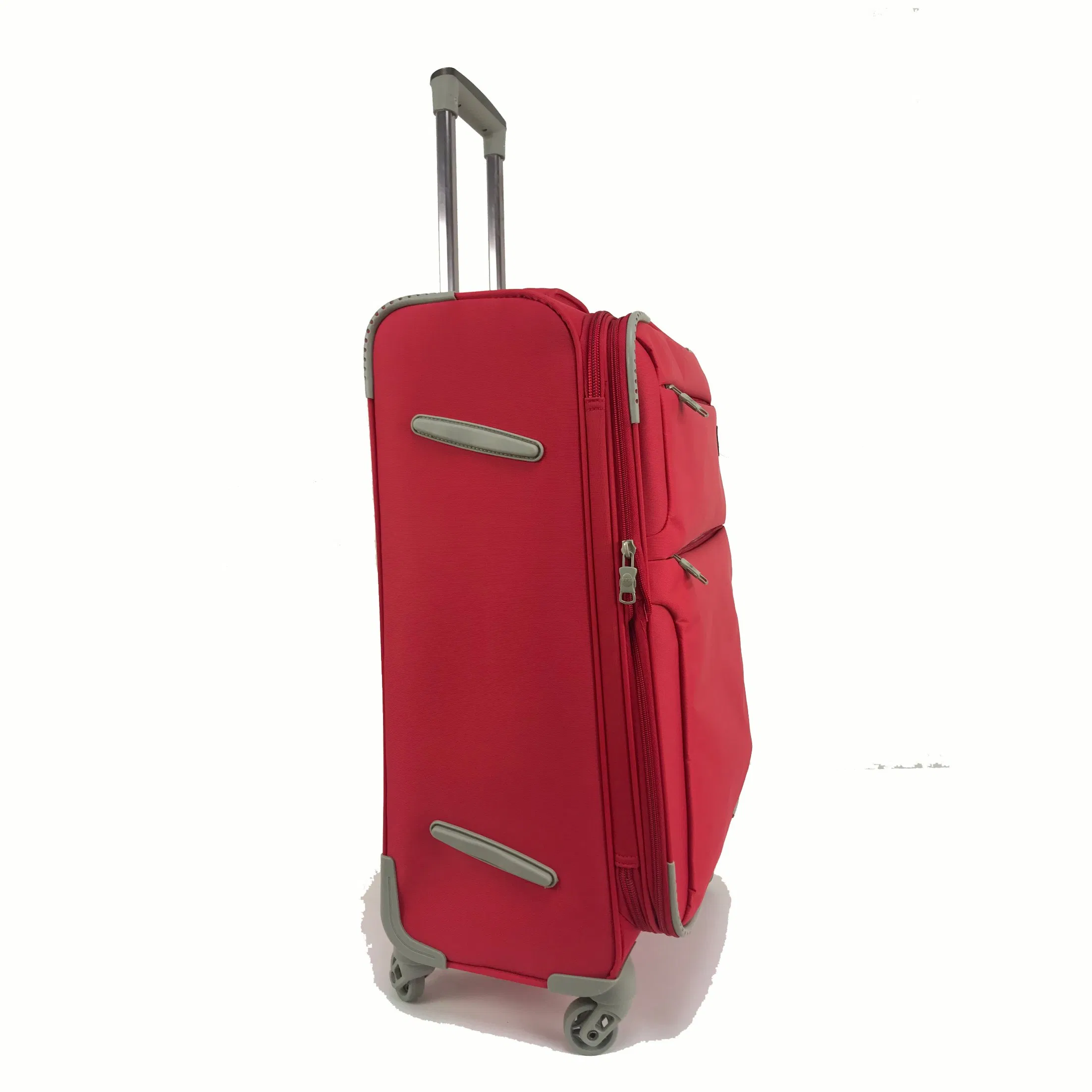 Good Price Red Soft Luggage Bag Polyester Luggage Set for Business&Travel