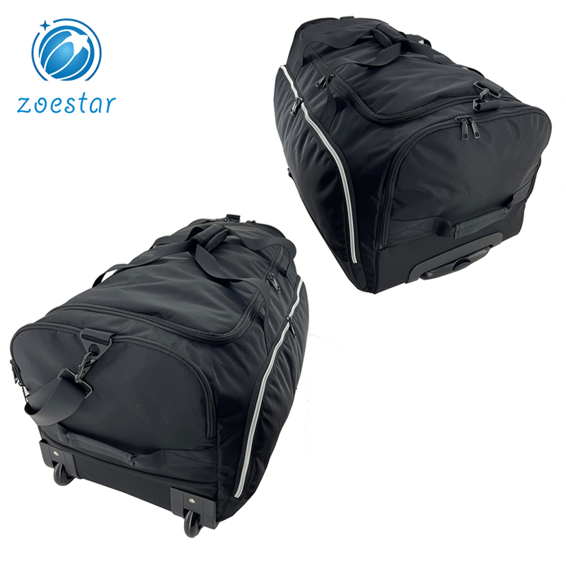 Anti Theft Zipper Pocket Secure Storage Business Trip Travel Luggage Trolley Bag