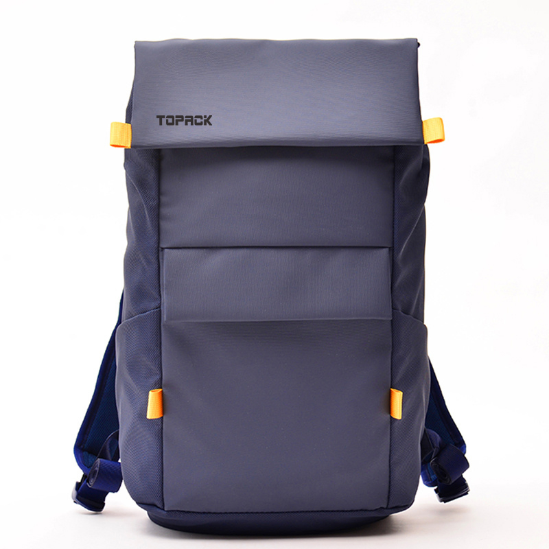 High Quality Blue Business Backpack Large Capacity Travel Backpack Simple Laptop Backpack Lightweight Multifunctional Backpack Series