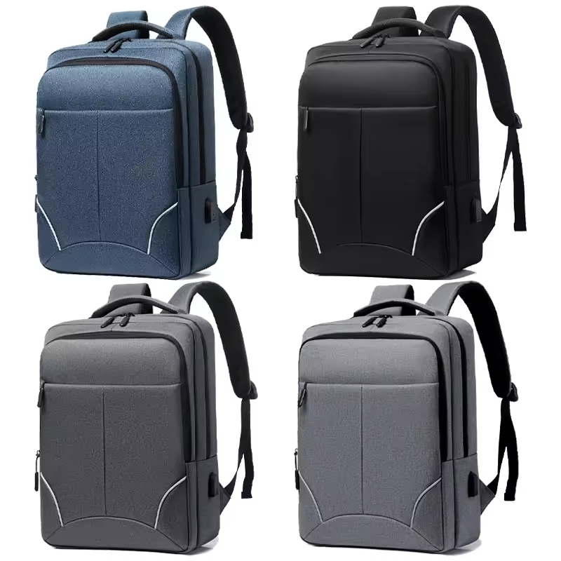 Versatile New Design Smart College Waterproof Travel Business Meeting USB Charging Odor-Resistant Laptop Backpack with Ample Storage Space