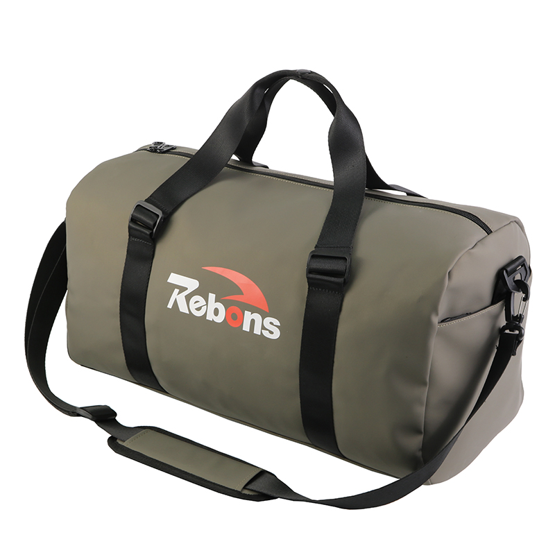 2025 Wholesale Custom Logo Travel Set Tote Golf Luggage Bag Designer Wateproof Luxury Leather Sports Fitness Gym Duffel Bag with Shoe Compartment for Men