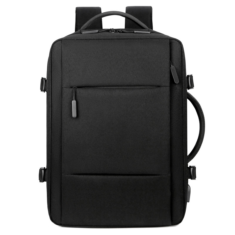 Men Large Capacity Expandable Backpack USB Charging Male Laptop Bagpack Waterproof Business Travel Back Pack Luggage Bag Mochila