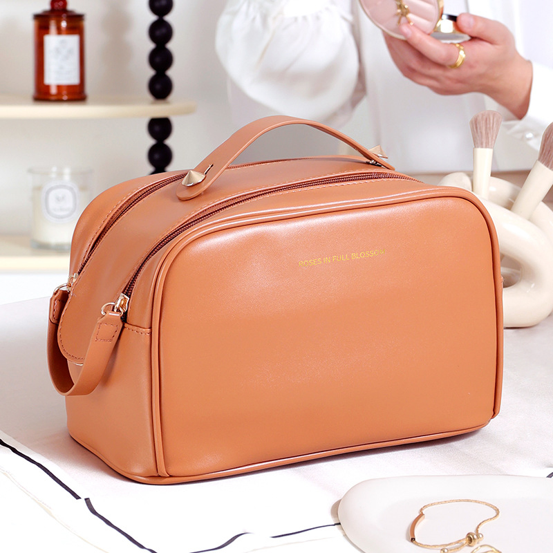 (MFN6092) Cosmetic Bag for Girl Make up Women Wash Bag Storage Pouch Lipstick Makeup Pocket Organizer Waterproof Travel Toilet Bags