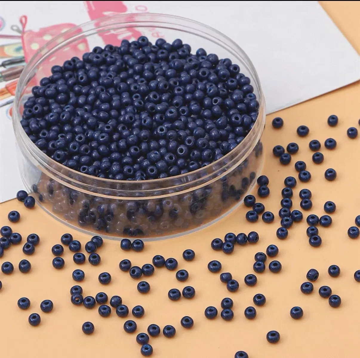 Opaque Glass Beads - Square Hole High Quality 25kg Minimum Order