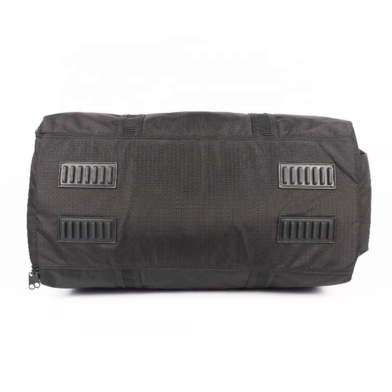 Unisex Custom Sports Tote Gym Travel Duffel Bag Lightweight Water Resistant Polyester Zipper Closure Weekender Size