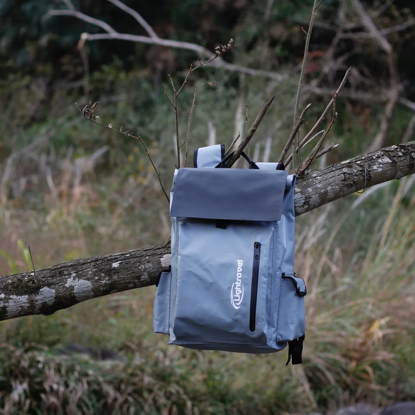 Wholesale Outdoor 25L Custom Waterproof PVC Dry Backpack TPU Bag for Hiking