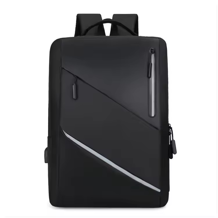 Office &amp; School Anti-Theft Laptop Backpack – Black Nylon Material with Custom Logo &amp; Laptop Protection Bag