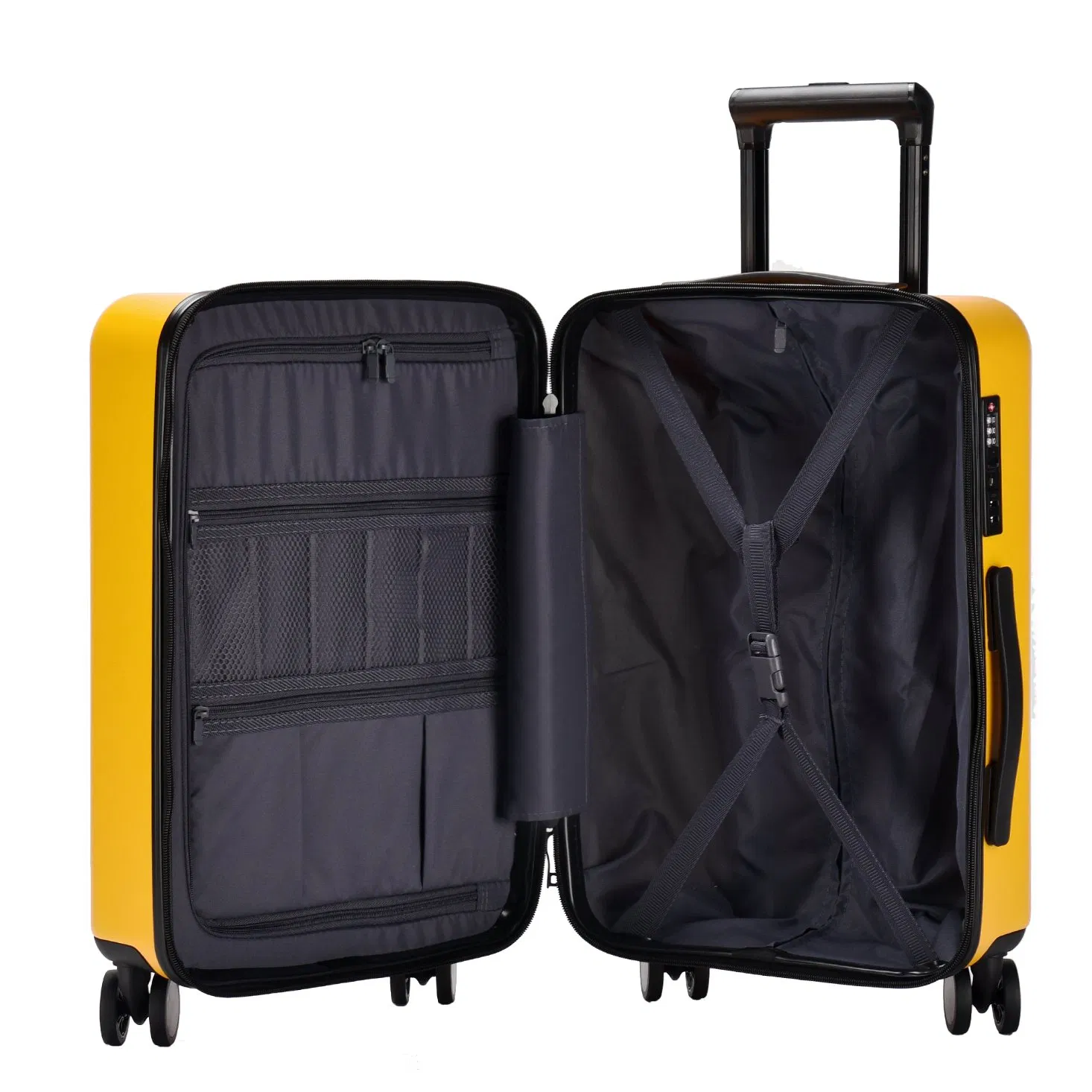 Premium Multifunctional Tsa Lock Luggage Custom Surface Pattern