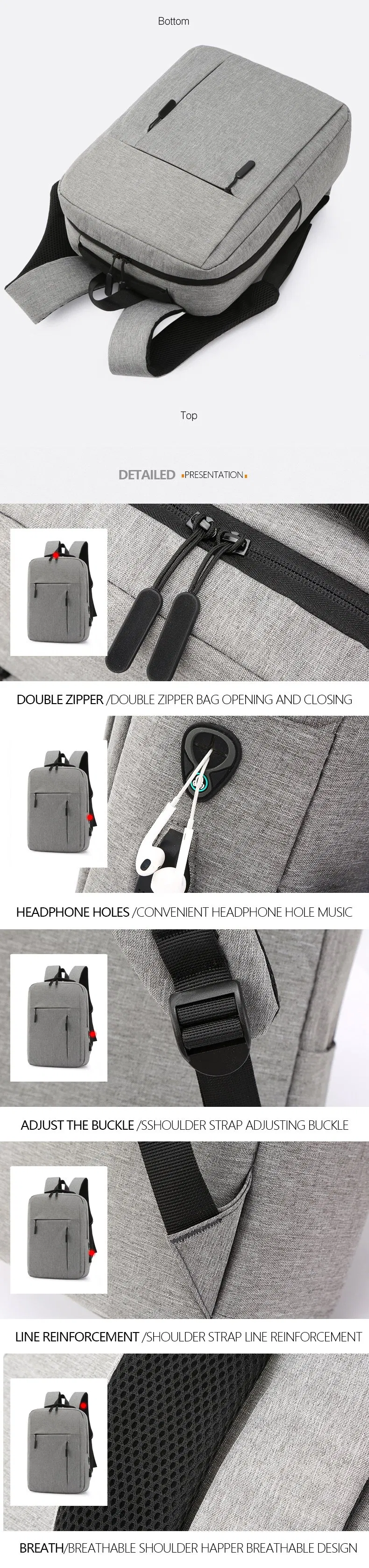 Travel Backpack Detail 6