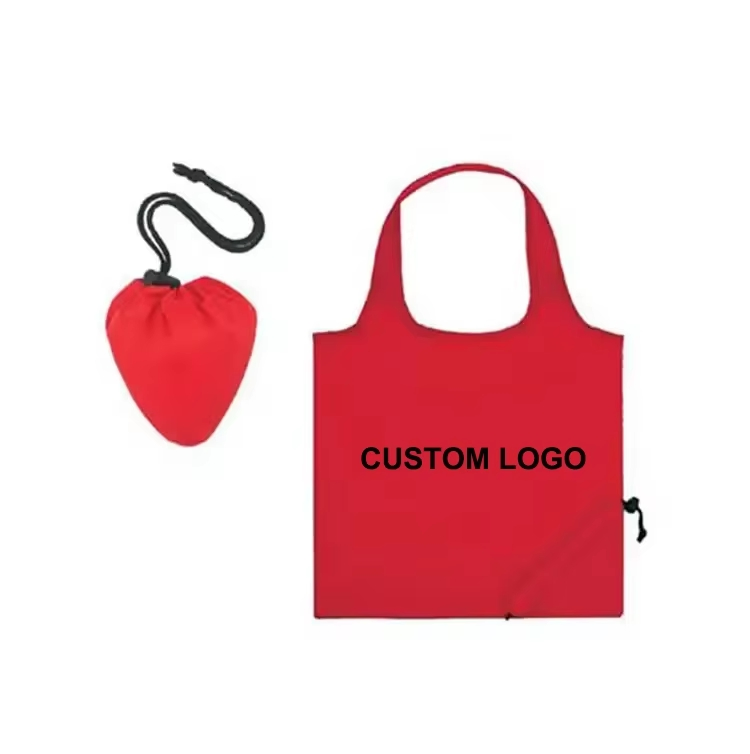 Eco-Friendly Recycled Strawberry Shopping Bag for Wholesale Use