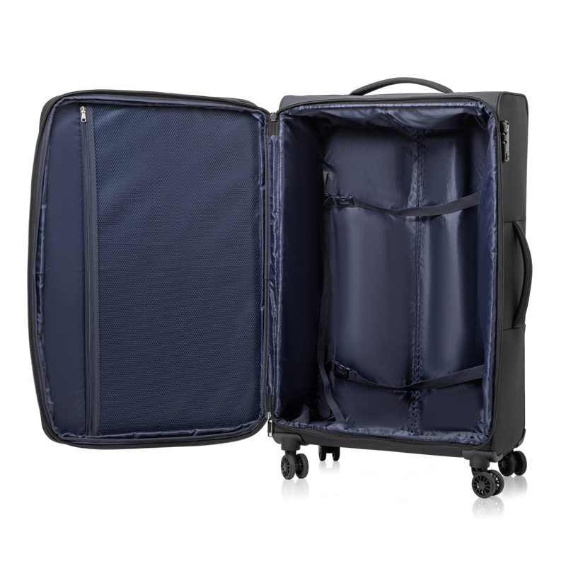 Soft Shell Wheeled Trolley Luggage Set Leisure Business Travel Shopping Camping School Suitcase Bag Case