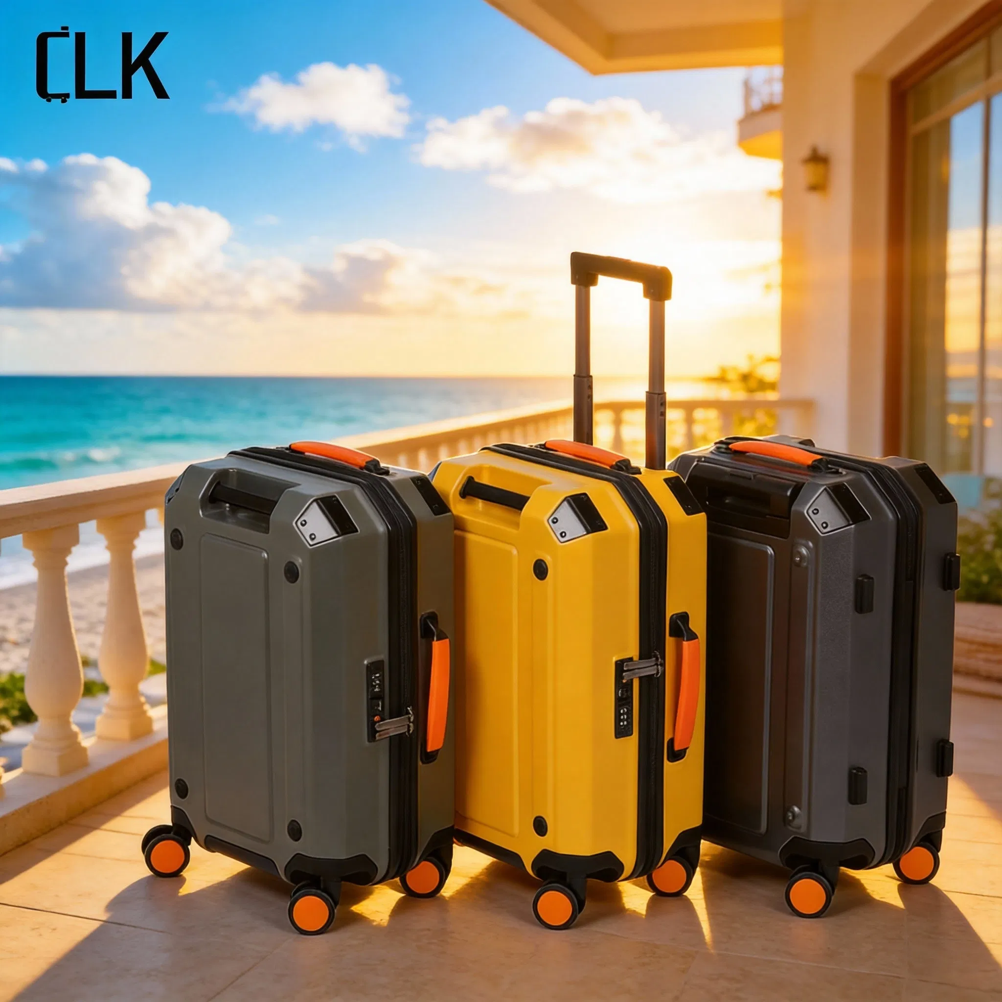 High Quality Aluminium Travel Luggage Tough Guy Carry on Suitcase