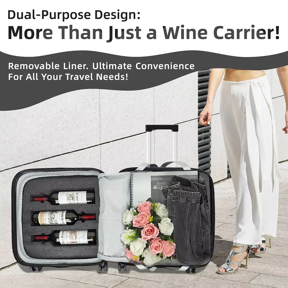 20 Inch Hot Sale 4 Wheels Hard Shell ABS+PC Cabin Luggage Travel Suitcase Business Trip Luggage Suitcase